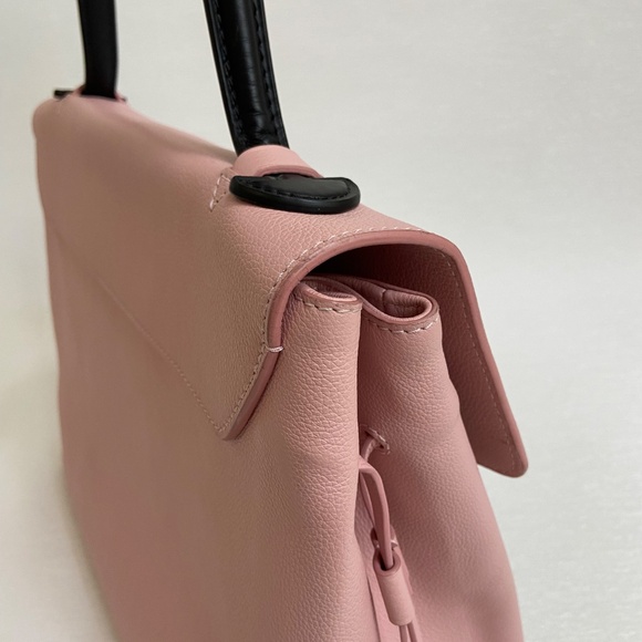 Authentic Louis Vuitton Lockme MM Rose Ballerine Pink w/ Python COA – Rare HTF - Picture 15 of 15